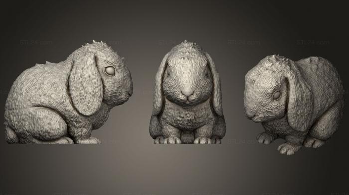 Toys (Rabbit, TOYS_0640) 3D models for cnc